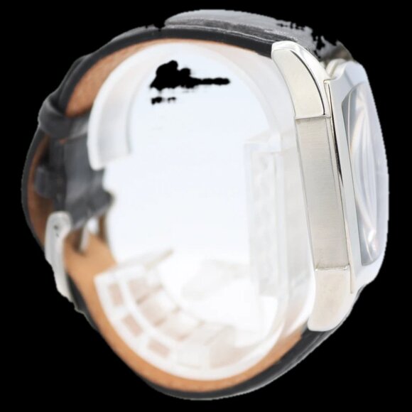 Tommy Bahama TB1091 F329 Tonneau Date Men's Quartz Wristwatch Steel w/ Box - Picture 2 of 5